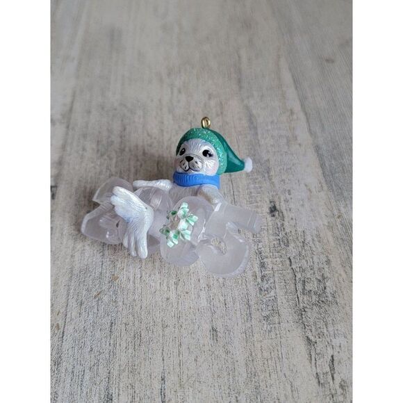 Hallmark seal glitter 2005 cool decade ornament Xmas - Picture 2 of 5